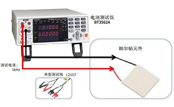 帕爾帖元件的電阻檢查